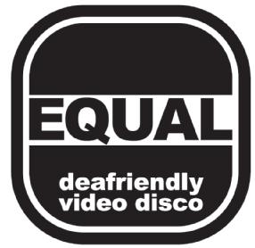 Imagen de EQUAL DEAFRIENDLY VIDEO DISCO