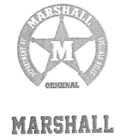 Imagen de M MARSHALL ORIGINAL DEPARTMENT OF SPEDIALS RULES MARSHALL