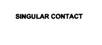 Imagen de SINGULAR CONTACT