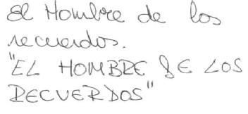 Imagen de EL HOMBRE DE LOS RECUERDOS 