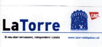 Imagen de LA TORRE GND EL NOU DIARI TERRASSENC, INDEPENDENT I CATALA WWW.LATORREDELPALAU.CAT