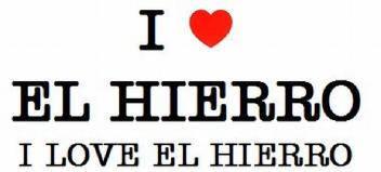 Imagen de I EL HIERRO I LOVE EL HIERRO