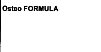 Imagen de OSTEO FORMULA