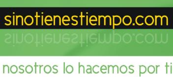 Imagen de SINOTIENESTIEMPO.COM NOSOTROS LO HACEMOS POR TI