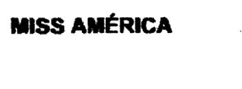 Imagen de MISS AMERICA
