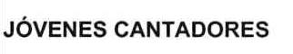 Imagen de JOVENES CANTADORES