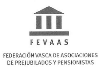 Imagen de FEVAAS FEDERACION VASCA DE ASOCIACIONES DE PREJUBILADOS Y PENSIONISTAS