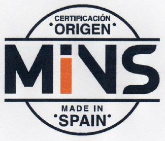 Imagen de CERTIFICACION ORIGEN MINS MADE IN SPAIN