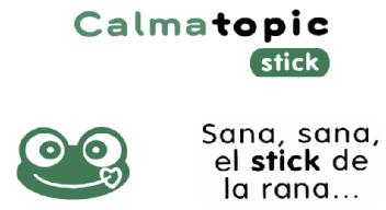 Imagen de CALMATOPIC STICK SANA, SANA, EL STICK DE LA RANA