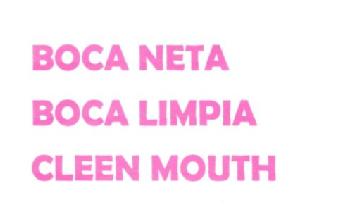 Imagen de BOCA NETA BOCA LIMPIA CLEEN MOUTH