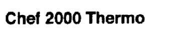 Imagen de CHEF 2000 THERMO