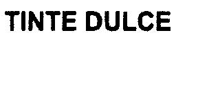 Imagen de TINTE DULCE