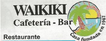 Imagen de WAIKIKI CAFETERIA-BAR RESTAURANTE CASA FUNDADA EN 1967
