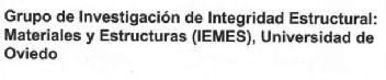 Imagen de GRUPO DE INVESTIGACION DE INTEGRIDAD ESTRUCTURAL: MATERIALES Y ESTRUCTURAS (IEMES), UNIVERSIDAD DE OVIEDO