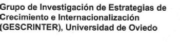 Imagen de GRUPO DE INVESTIGACION DE ESTRATEGIAS DE CRECIMIENTO E INTERNACIONALIZACION (GESCRINTER), UNIVERSIDAD DE OVIEDO