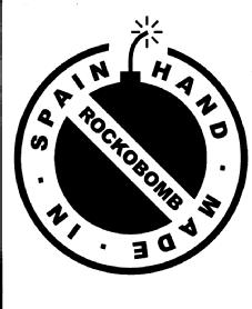 Imagen de MADE IN SPAIN HAND ROCKOBOMB