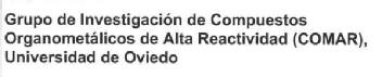 Imagen de GRUPO DE INVESTIGACION DE COMPUESTOS ORGANOMETALICOS DE ALTA REACTIVIDAD (COMAR), UNIVERSIDAD DE OVIEDO