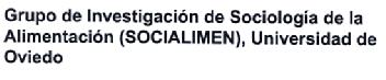 Imagen de GRUPO DE INVESTIGACION DE SOCIOLOGIA DE LA ALIMENTACION (SOCIALIMEN),UNIVERSIDAD DE OVIEDO