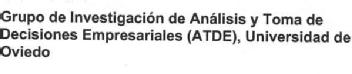 Imagen de GRUPO DE INVESTIGACION DE ANALISIS Y TOMA DE DECISIONES EMPRESARIALES (ATDE), UNIVERSIDAD DE OVIEDO