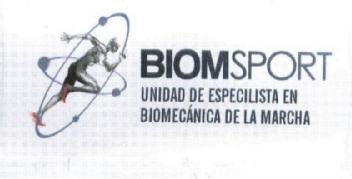 Imagen de BIOMSPORT UNIDAD DE ESPECIALISTA EN BIOMECANICA DE LA MARCHA