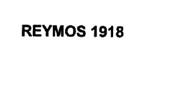 Imagen de REYMOS 1918