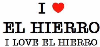 Imagen de I EL HIERRO I LOVE EL HIERRO