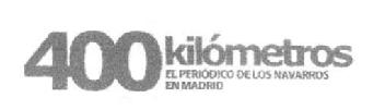 Imagen de 400 KILOMETROS EL PERIODICO DE LOS NAVARROS EN MADRID