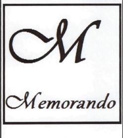 Imagen de M MEMORANDO