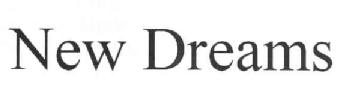 Imagen de NEW DREAMS