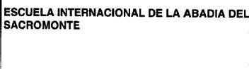 Imagen de ESCUELA INTERNACIONAL DE LA ABADIA DEL SACROMONTE