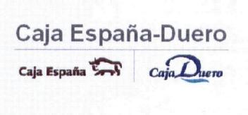Imagen de CAJA ESPAÑA - DUERO CAJA ESPAÑA CAJA DUERO