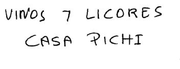 Imagen de VINOS 7 LICORES CASA PICHI