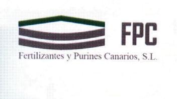 Imagen de FPC FERTILIZANTES Y PURINES CANARIOS S.L