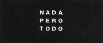 Imagen de NADA PERO TODO