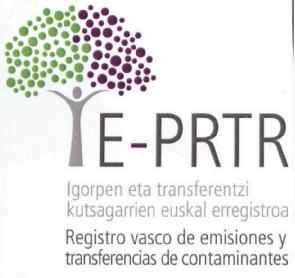 Imagen de E-PRTR IGORPEN ETA TRANSFERENTZI KUTSAGARRIEN EUSKAL ERREGISTROA REGISTRO VASCO DE EMISIONES Y TRANSFERENCIAS DE CONTAMINANTES