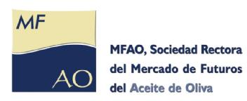 Imagen de MF AO MFAO, SOCIEDAD RECTORA DEL MERCADO DE FUTUROS DEL ACEITE DE OLIVA