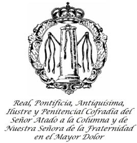 Imagen de REAL, PONTIFICIA, ANTIQUISIMA, ILUSTRE Y PENITENCIAL COFRADIA DEL SEÑOR ATADO A LA COLUMNA Y DE NUESTRA SEÑORA DE LA FRATERNIDAD EN EL MAYOR DOLOR