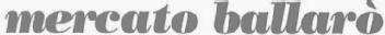 Imagen de MERCATO BALLARO