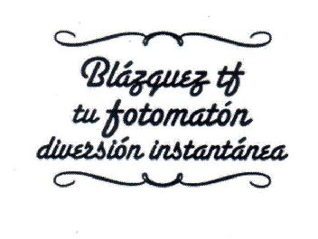 Imagen de BLAZQUEZ TF TU FOTOMATON DIVERSION INSTANTANEA