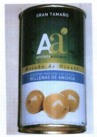 Imagen de GRAN TAMAÑO ATHENEA ACEITUNAS BOCADO DE DIOSES