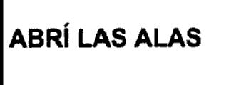 Imagen de ABRI LAS ALAS