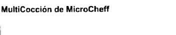 Imagen de MULTICOCCION DE MICROCHEFF