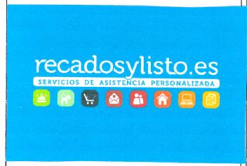 Imagen de RECADOSYLISTO.ES SERVICIOS DE ASISTENCIA PERSONALIZADA