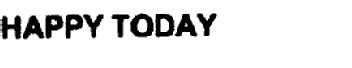 Imagen de HAPPY TODAY