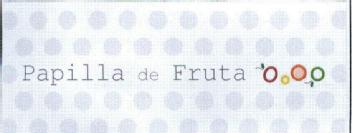 Imagen de PAPILLA DE FRUTA