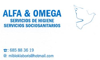 Imagen de ALFA & OMEGA SERVICIOS DE HIGIENE SERVICIOS SOCIOSANITARIOS