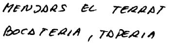 Imagen de MENJARS EL TERRAT BOCATERIA, TAPERIA