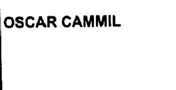 Imagen de OSCAR CAMMIL