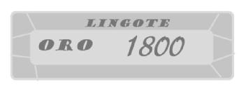 Imagen de LINGOTE ORO 1800