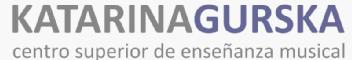 Imagen de KATARINAGURSKA CENTRO SUPERIOR DE ENSEÑANZA MUSICAL